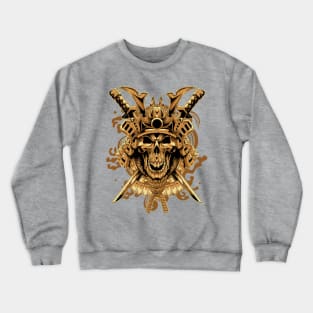 Skull samurai Crewneck Sweatshirt